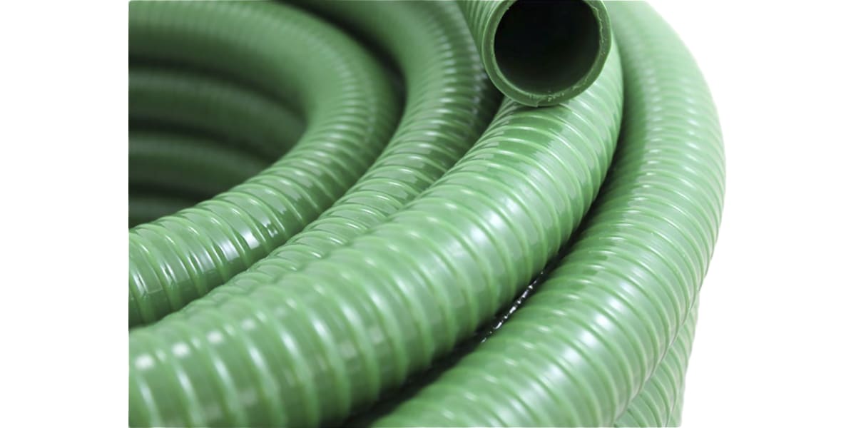 Product image for Medium Duty Hose, Green, 127mm ID, 10m