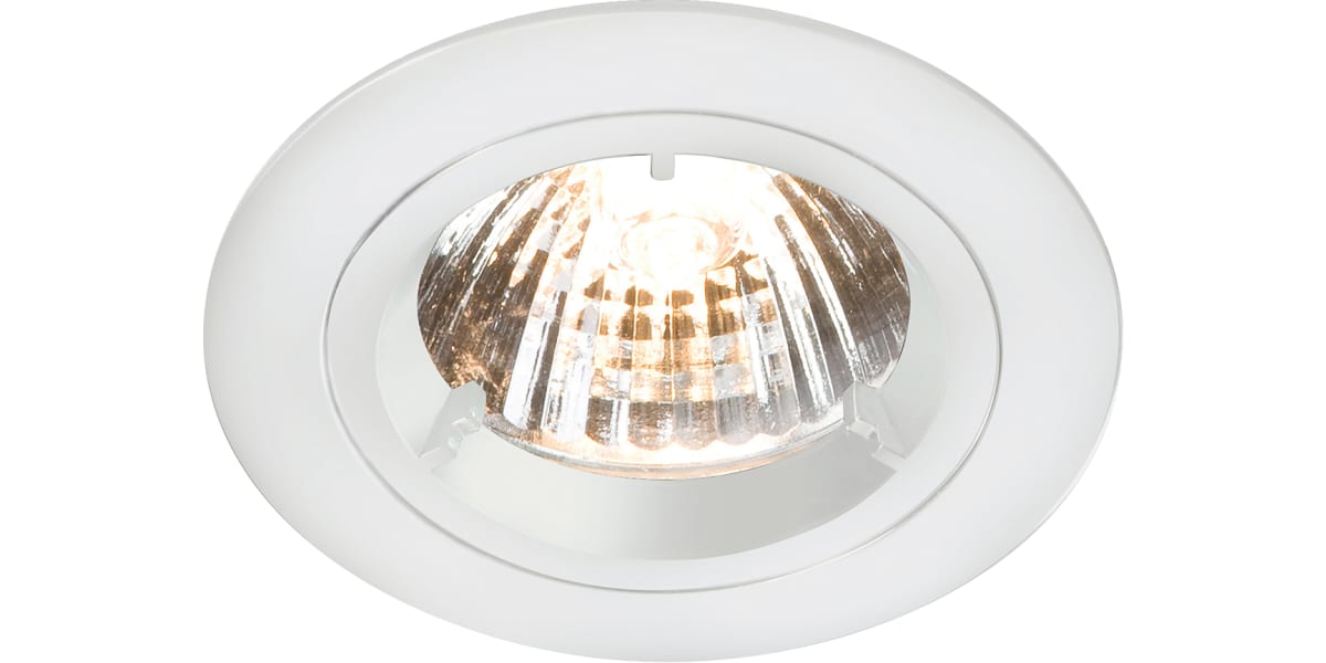 Product image for WHITE TWIST-LOCK DOWNLIGHT GU10/MR16