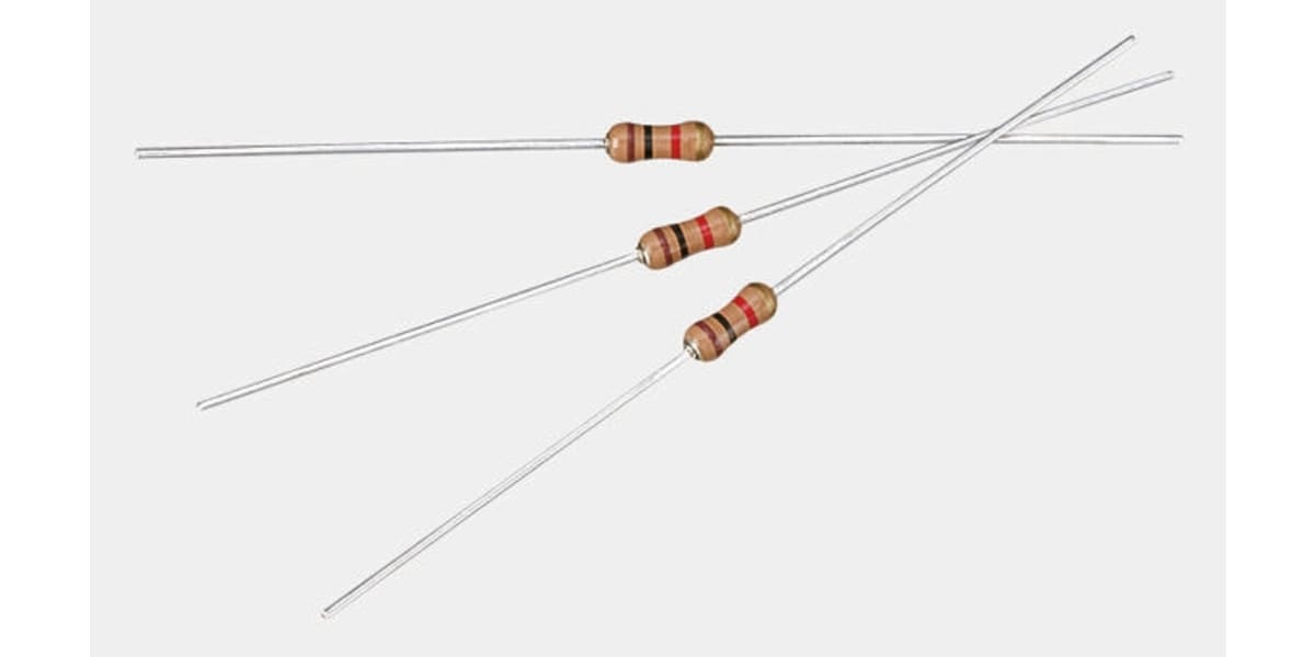 Product image for RESISTOR,CARBON,AXIAL,0.25W,5.6KOHM,5%
