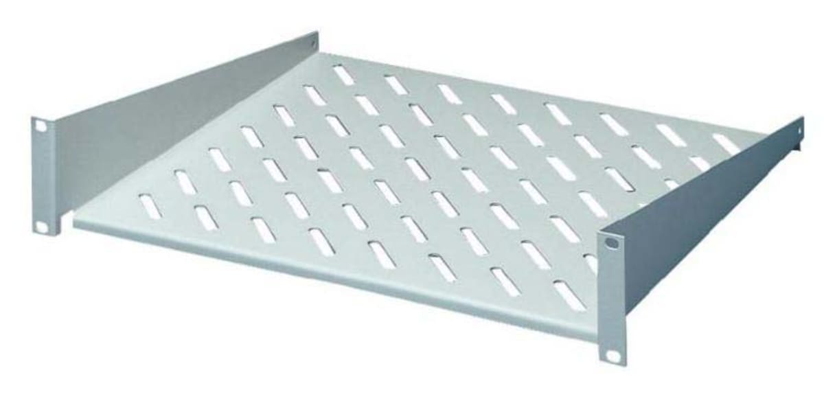 Product image for 19" X 2U X 400 D CANTILEVER SHELF - GREY