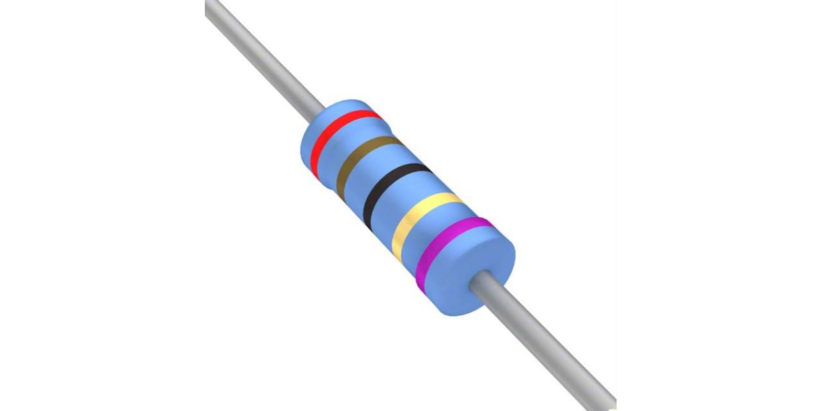 Product image for LEADED THIN FILM RESISTOR 0.25W 10R