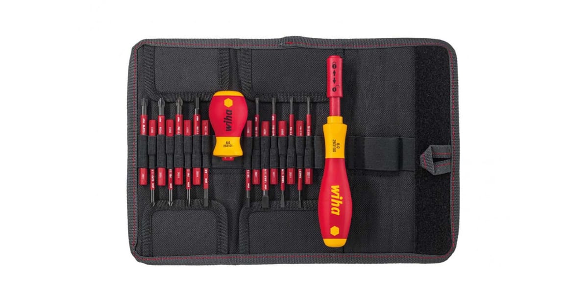 Product image for 18pc slimVario VDE Screwdriver Set,