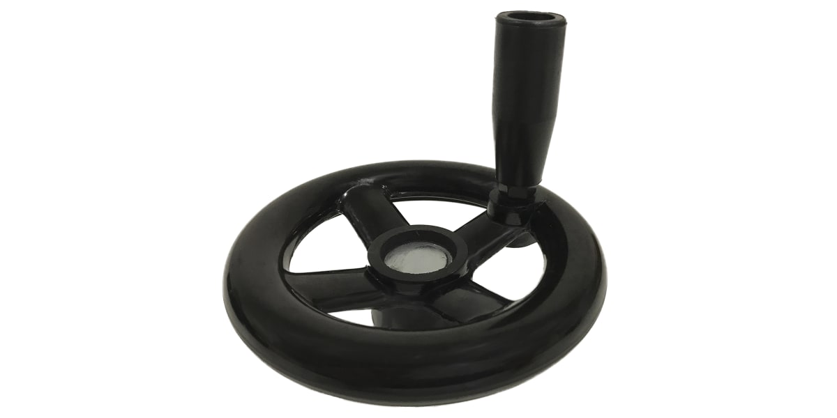 Product image for 4 spoke handwheel+hub & revolving handle