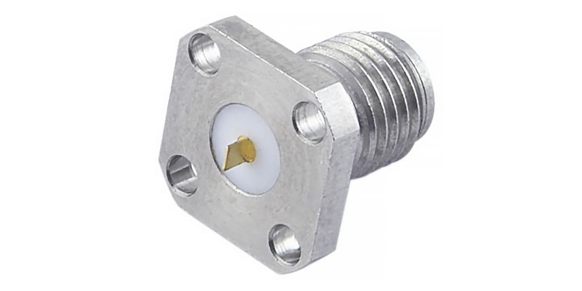 Product image for SMA 27G Flange Mount Jack(Tab Contact)