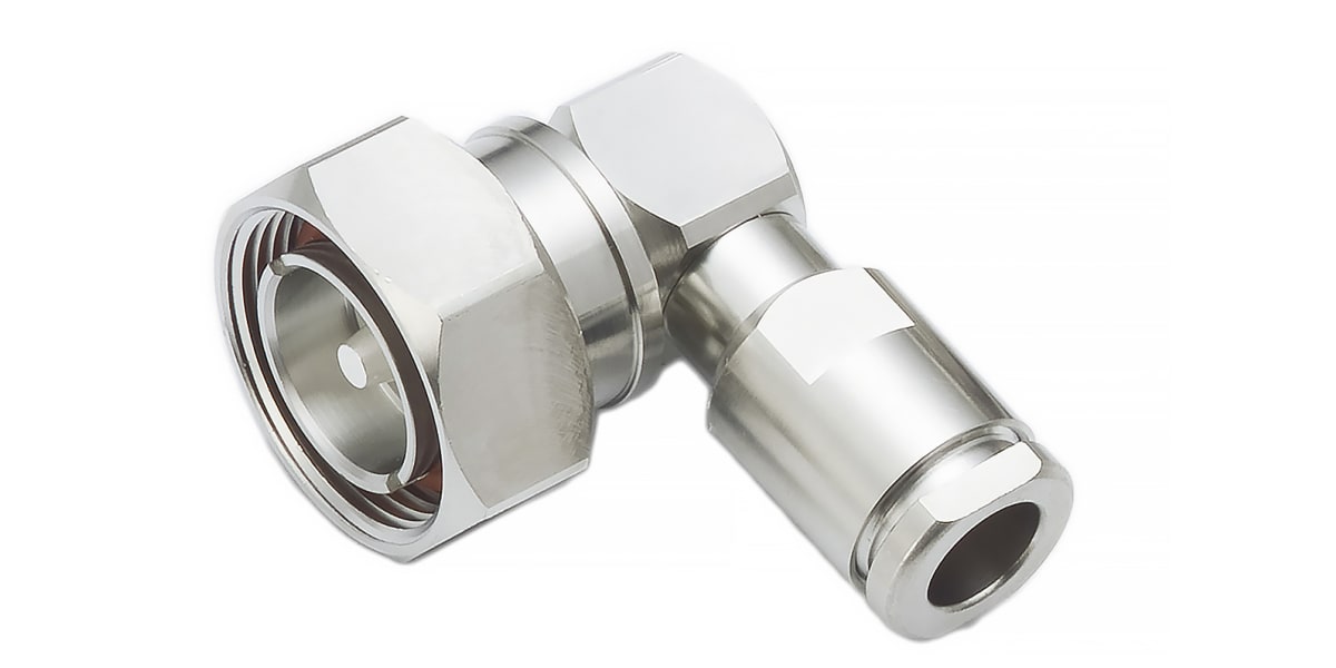 Product image for LOW PIM 7/16 RIGHT ANGLE PLUG CLAMP
