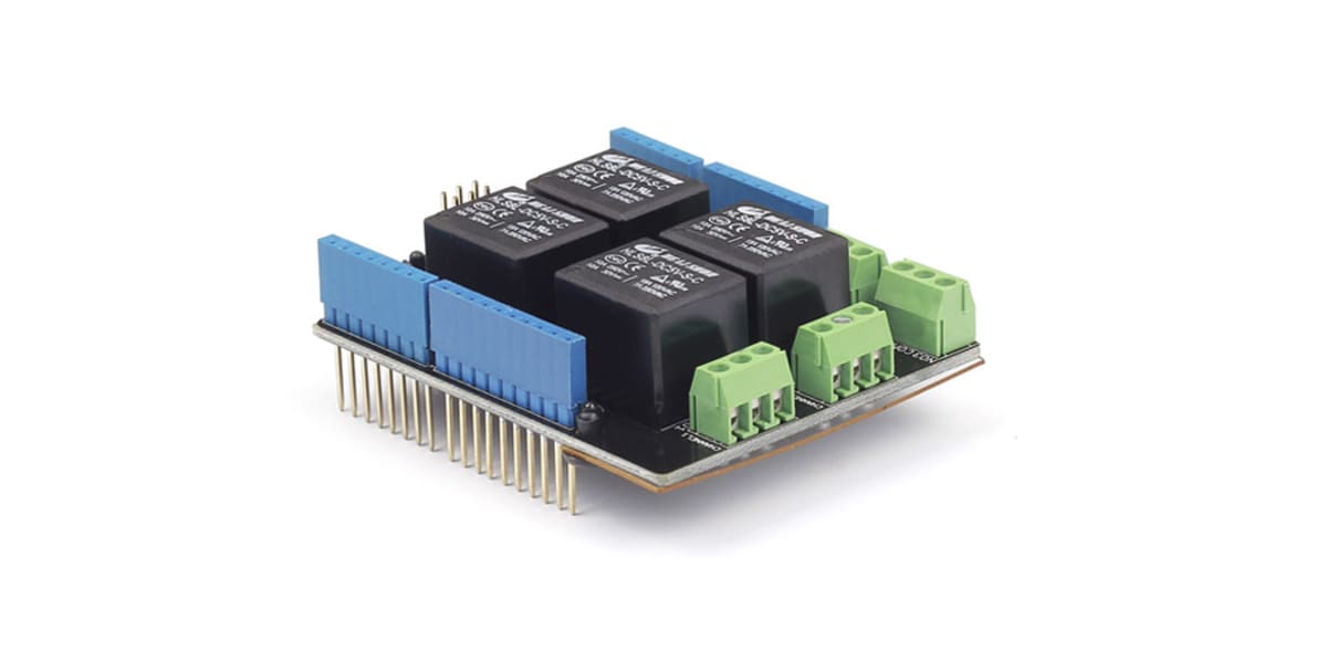 Product image for Seeed Studio 103030009 Relay Shield 3.0 for Arduino/Seeeduino Shield