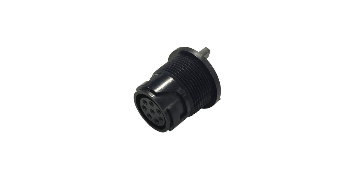 Product image for 2 POLE MALE PANEL MOUNT MINI CONNECTOR