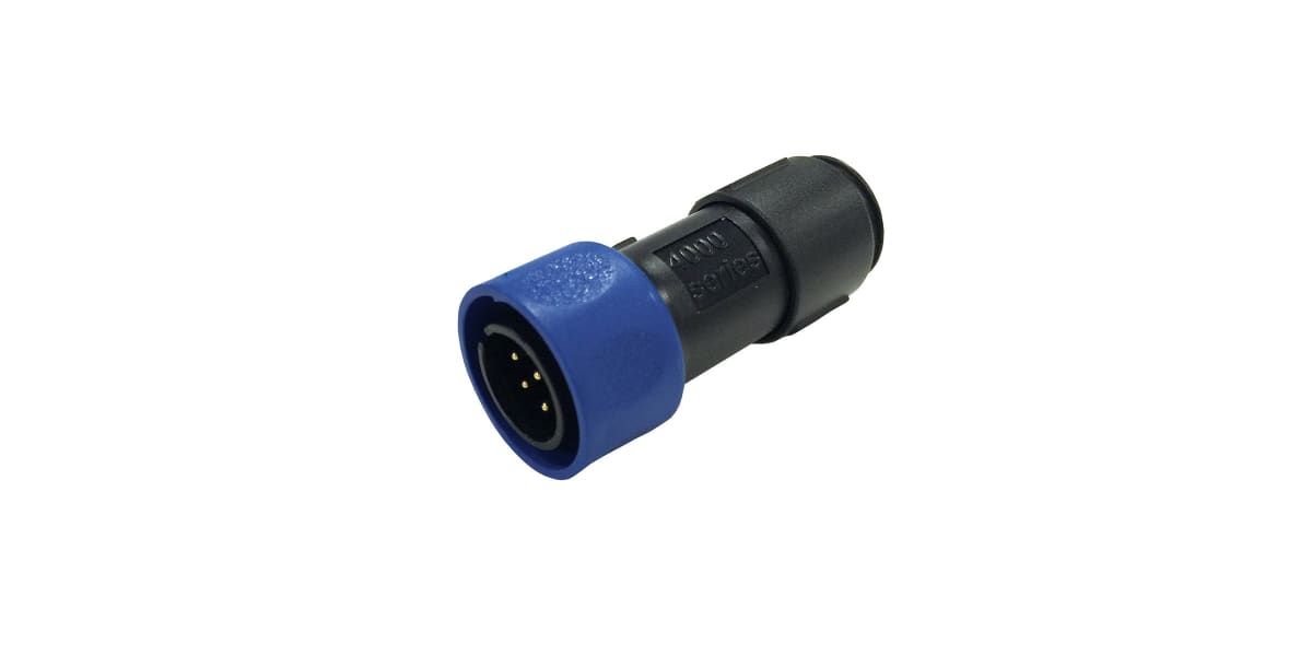 Product image for 2 POLE FMALE CABLE MOUNT MINI CONNECTOR