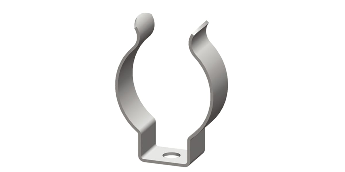 Product image for Spring Steel Open Tool Clip, 6mm