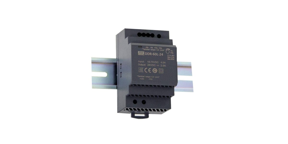 Product image for DIN Rail Power Supply 5V 54W