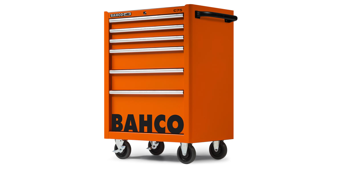 Product image for 6 DRAW.PRO TOOL TROLLEY ORANGE