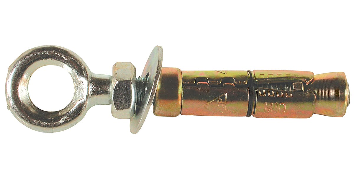 Product image for M10  EYE BOLT SHIELD ANCHOR Z&Y