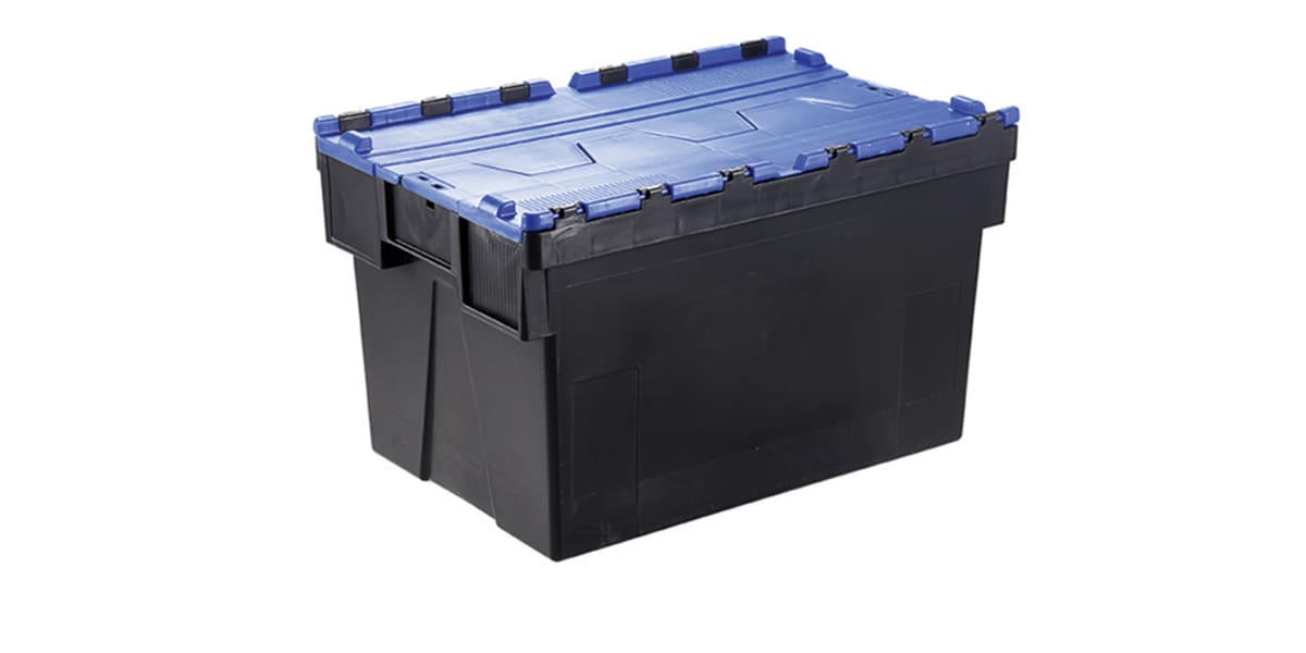 Product image for 65LTR.ATTACHED LID CONTAINER 600x400x365
