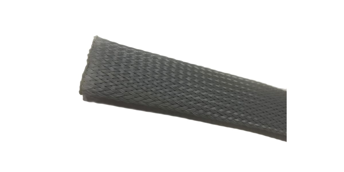 Product image for Grey Expandable Braided Sleeving 7-15mm