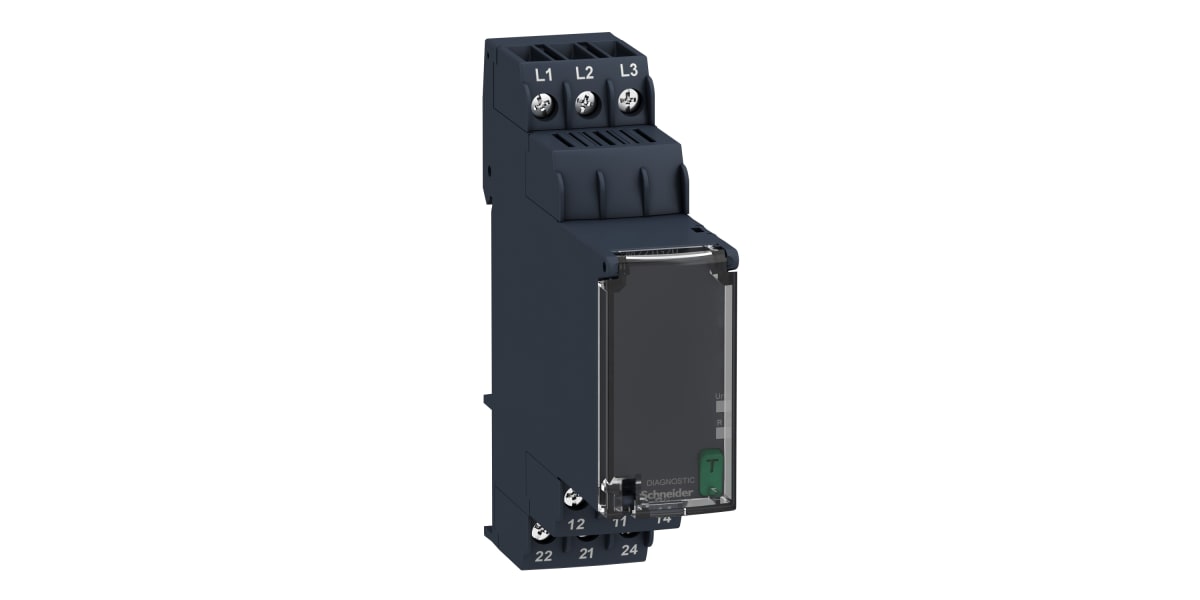 Product image for 3 PHASE CONTROL RELAY RM22-TG - RANGE 18