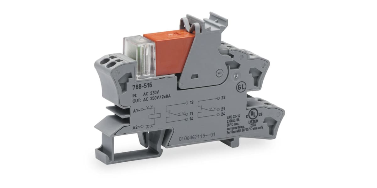 Product image for RELAY SOCKET WITH RELAY AND STATUS INDIC