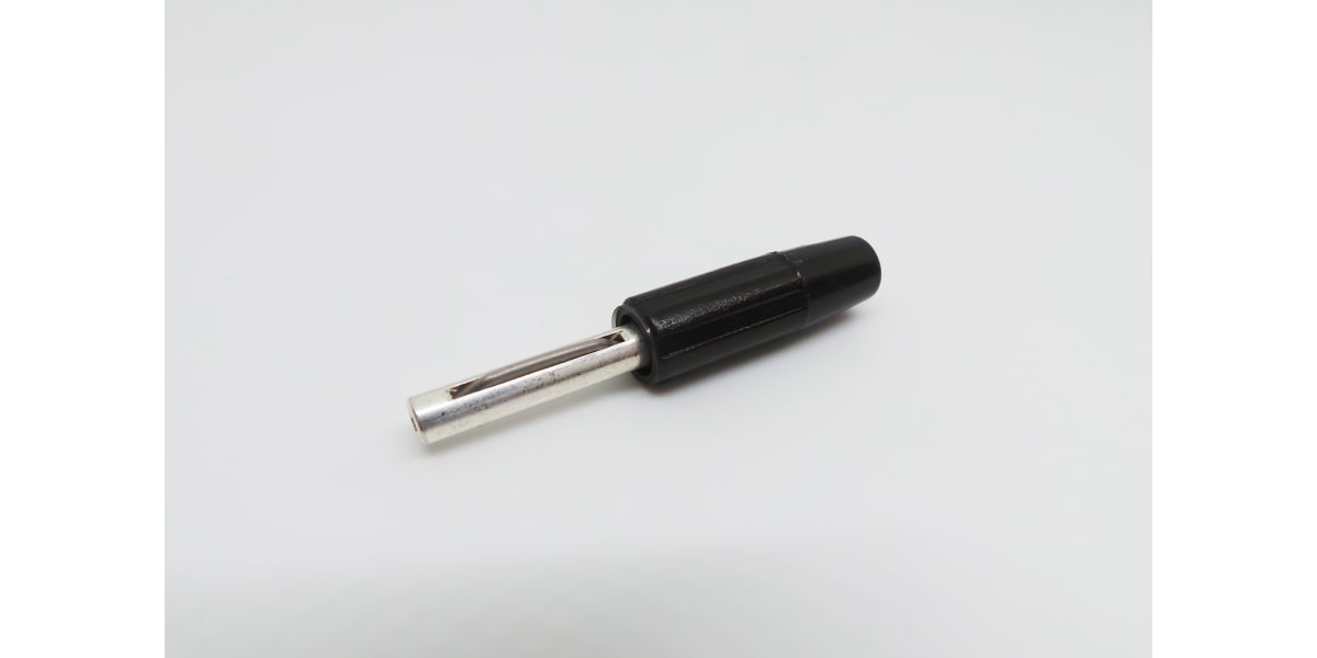 Product image for BLACK STANDARD BANANA PLUG