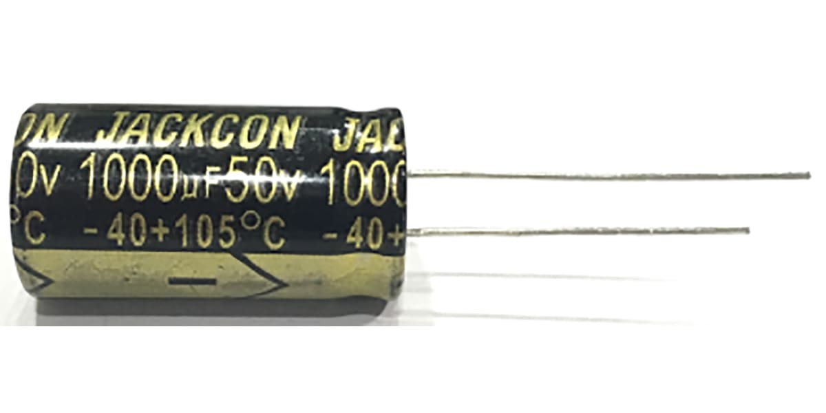 Product image for Capacitor Au  10UF M(+-20%) 100V PVC 6*1