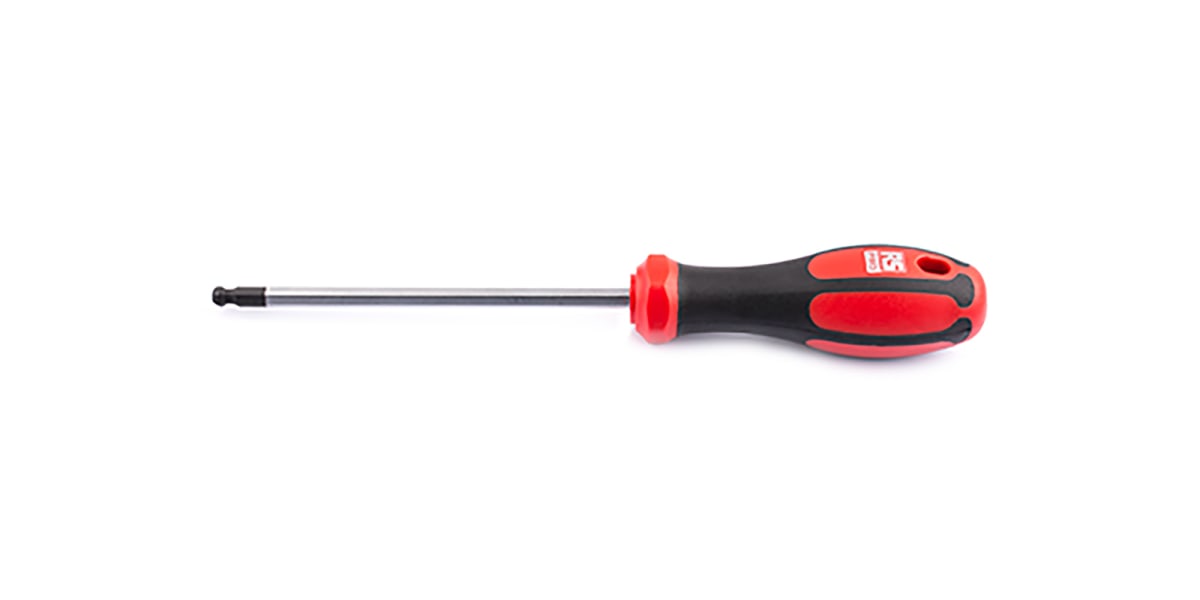 Product image for Ball End Hexagon Screwdriver- 3.0 x 100