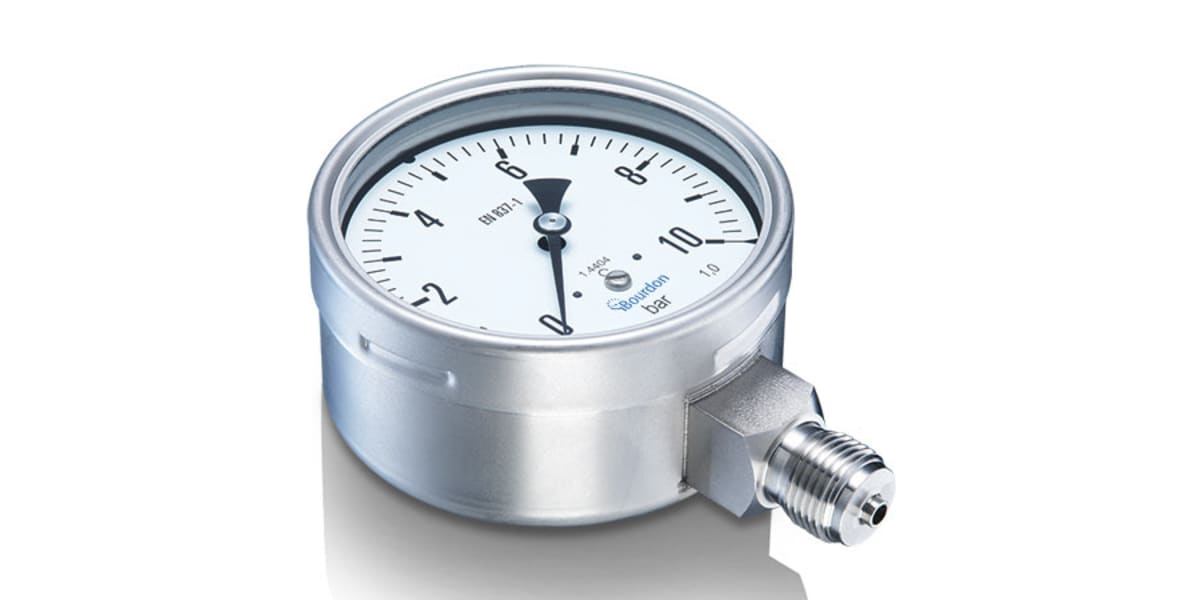 Product image for PRESSURE GAUGE ALL STAINLESS STEEL  100