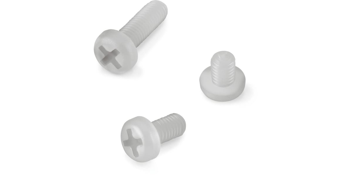 Product image for PAN HEAD SCREW WITH CROSS SLOT, M3, LENG