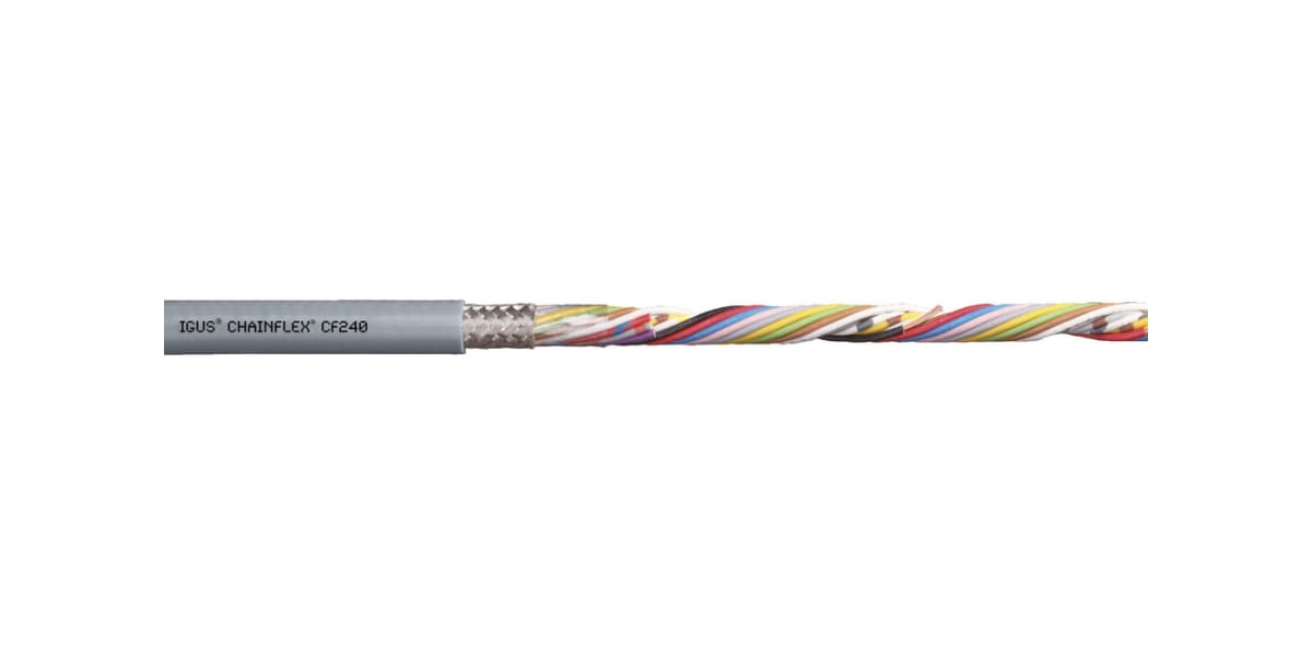 Product image for CHAINFLEX CF240 DATA CABLE PVC (5X0.14)C