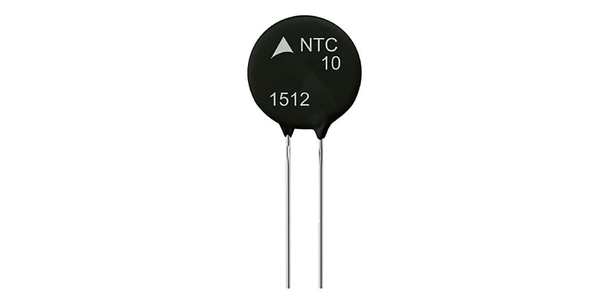 Product image for THERMISTOR NTC LEADED 8R 9.5MM