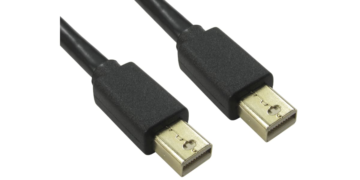 Product image for 0.5MTR MINI DISPLAY PORT M-M CABLE - BLA