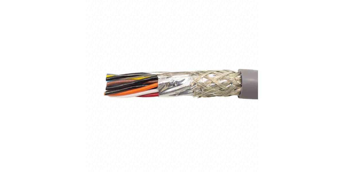 Product image for 22AWG 7/38 8 PAIR FOIL/BRD