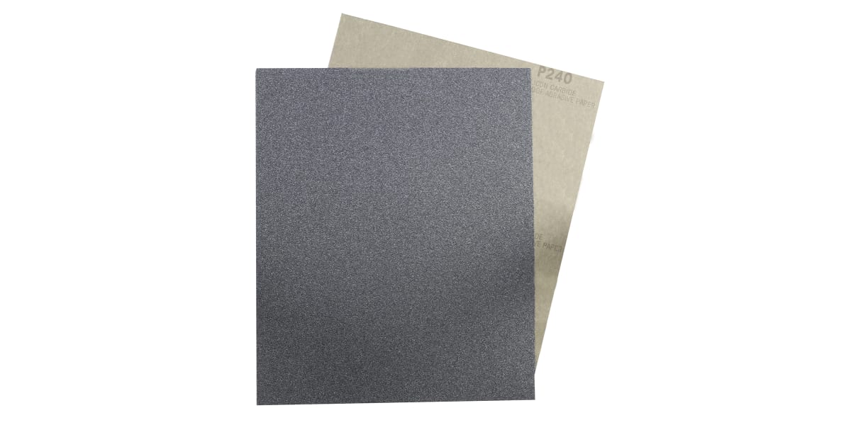 Product image for WATERPROOF PAPER 230X280MM 240 GRIT 25PC