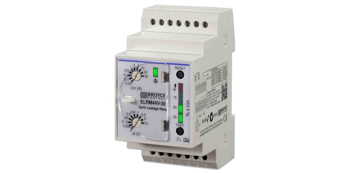 Product image for Earth Leakage Relay 0.03 - 30A