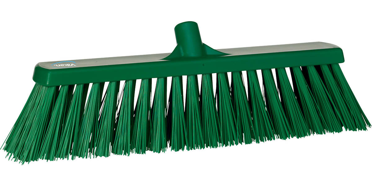 Product image for BROOM, 530 MM, VERY HARD, GREEN