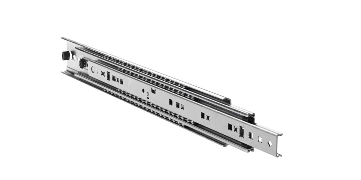 Product image for Accuride Steel Drawer Runner, 304.8mm Closed Length, 140kg Load