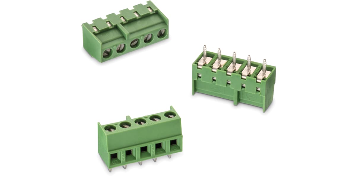 Product image for 3.81 MM TERMINAL BLOCK, HORIZONTAL ENTRY