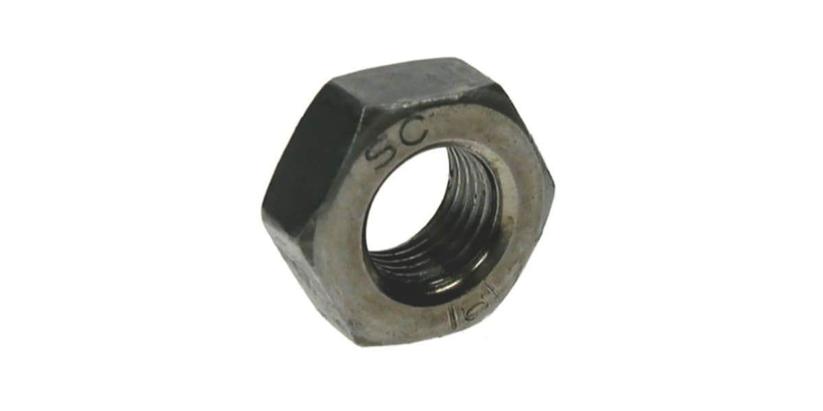 Product image for M6 FULL NUT DIN934 CLASS 8 PLAIN