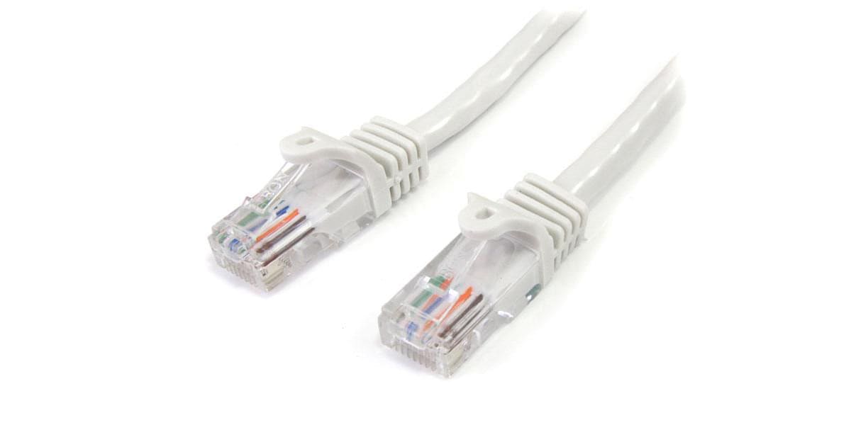 Product image for 1m White Cat 5e Cable