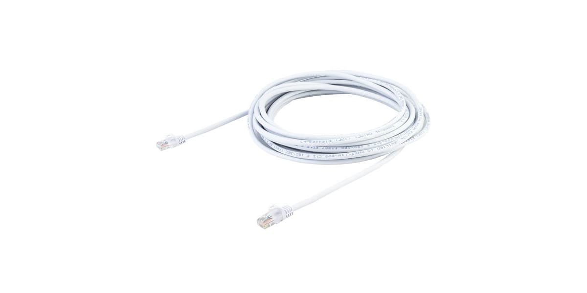 Product image for 7m White Cat 5e Cable (Snagless)