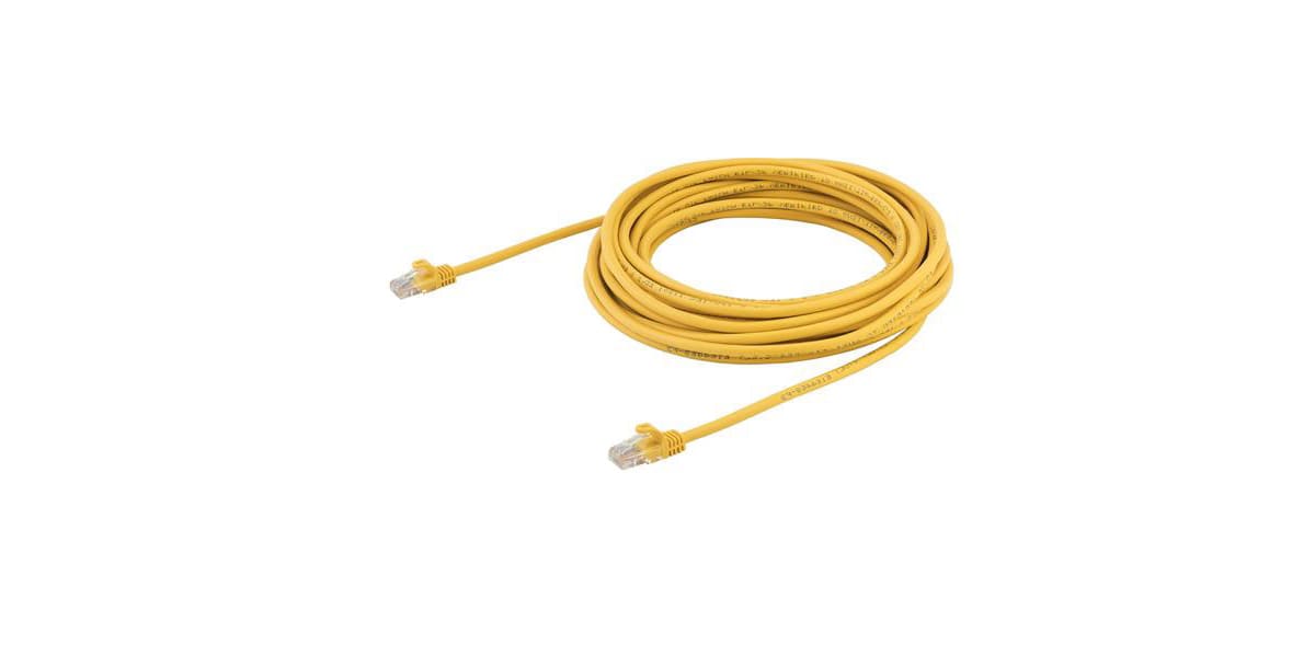 Product image for 10M YELLOW CAT 5E CABLE (SNAGLESS)