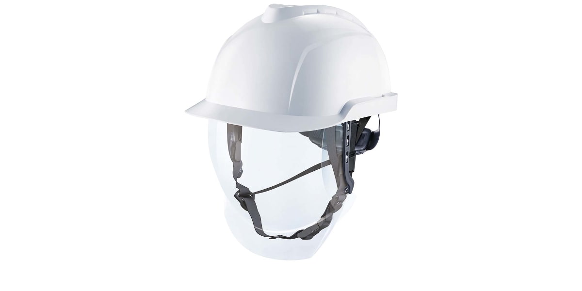 Product image for HELMET,V-GARD 950,NV,WHT,FTIII+F