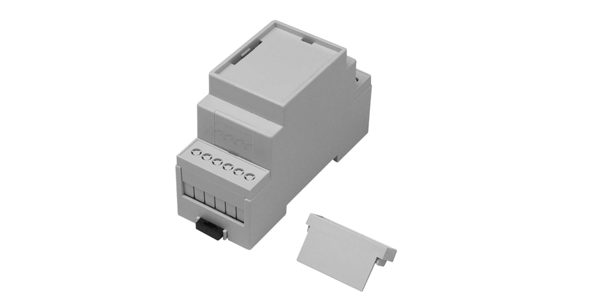 Product image for CNMB DIN RAIL BOX SIZE 2 SOLID TOP BOTH