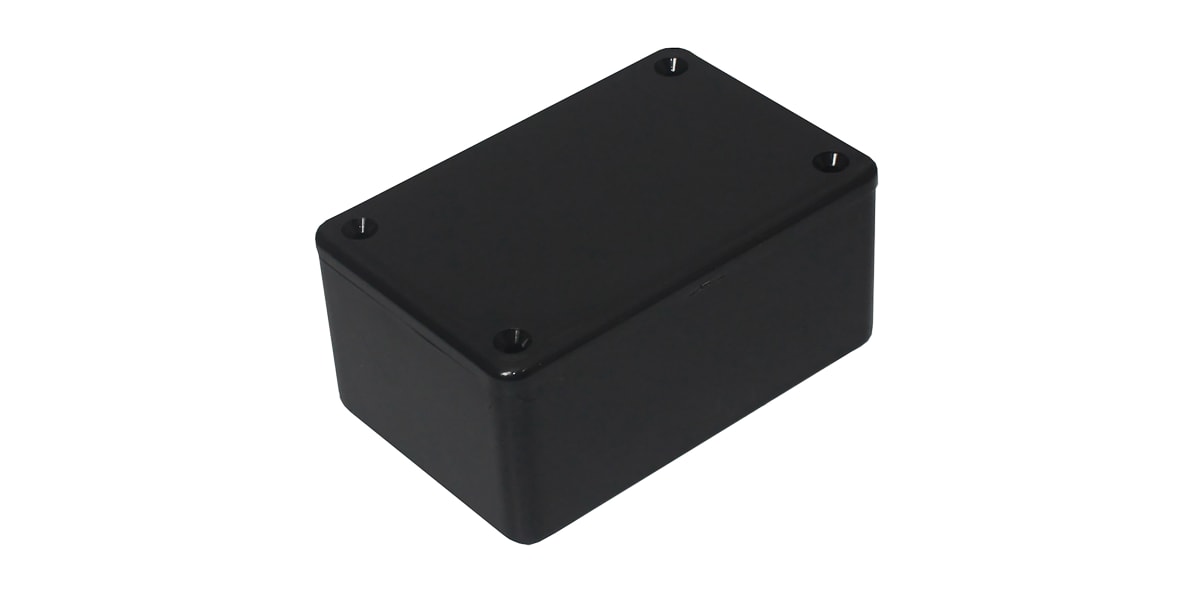 Product image for ABS MOULDED BOX, 85X56X40MM, BLACK