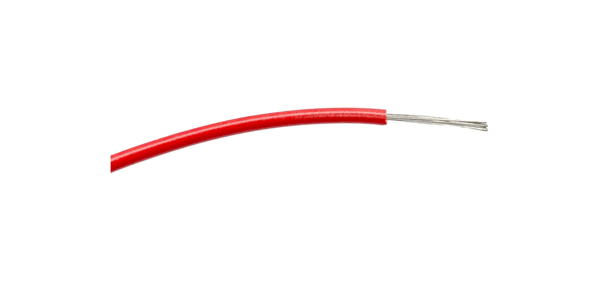 Product image for RS PRO Red, 0.5 mm² Equipment Wire, 100m