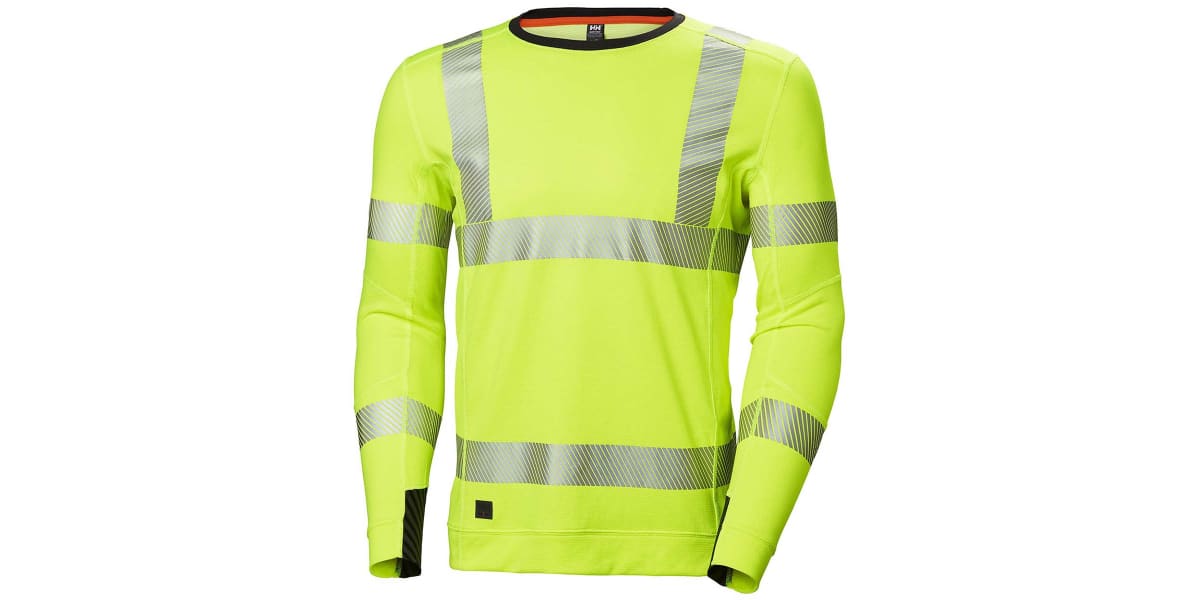 Product image for Helly Hansen HH Lifa Active Yellow Hi Vis T-Shirt, S