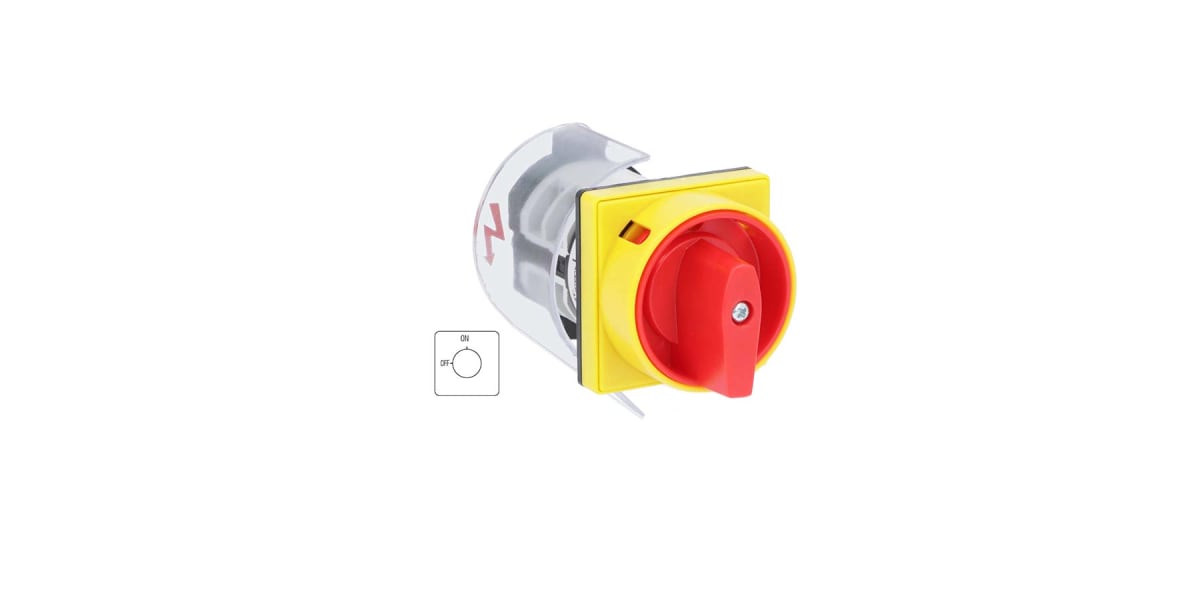 Product image for RS PRO, 1P 2 Position Rotary Cam Switch, 690 V, 20A