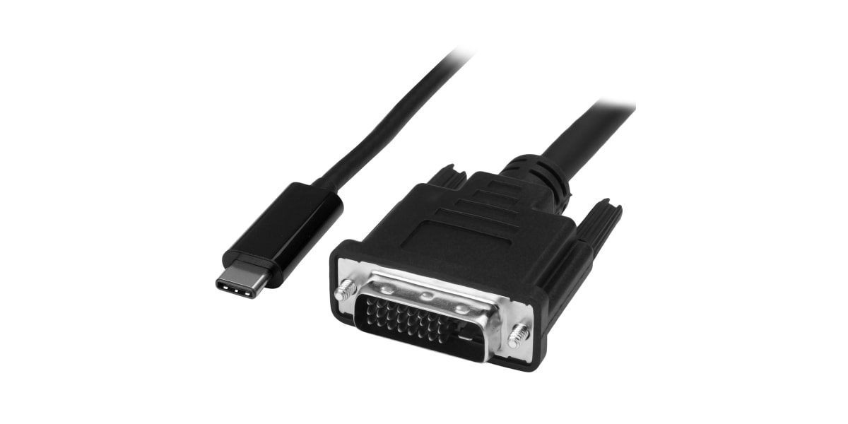 Product image for USB-C to DVI (M/M) Cable - 1m/3ft