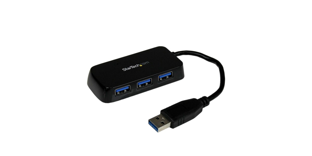 Product image for 4 Port SuperSpeed Mini USB 3.0 Hub