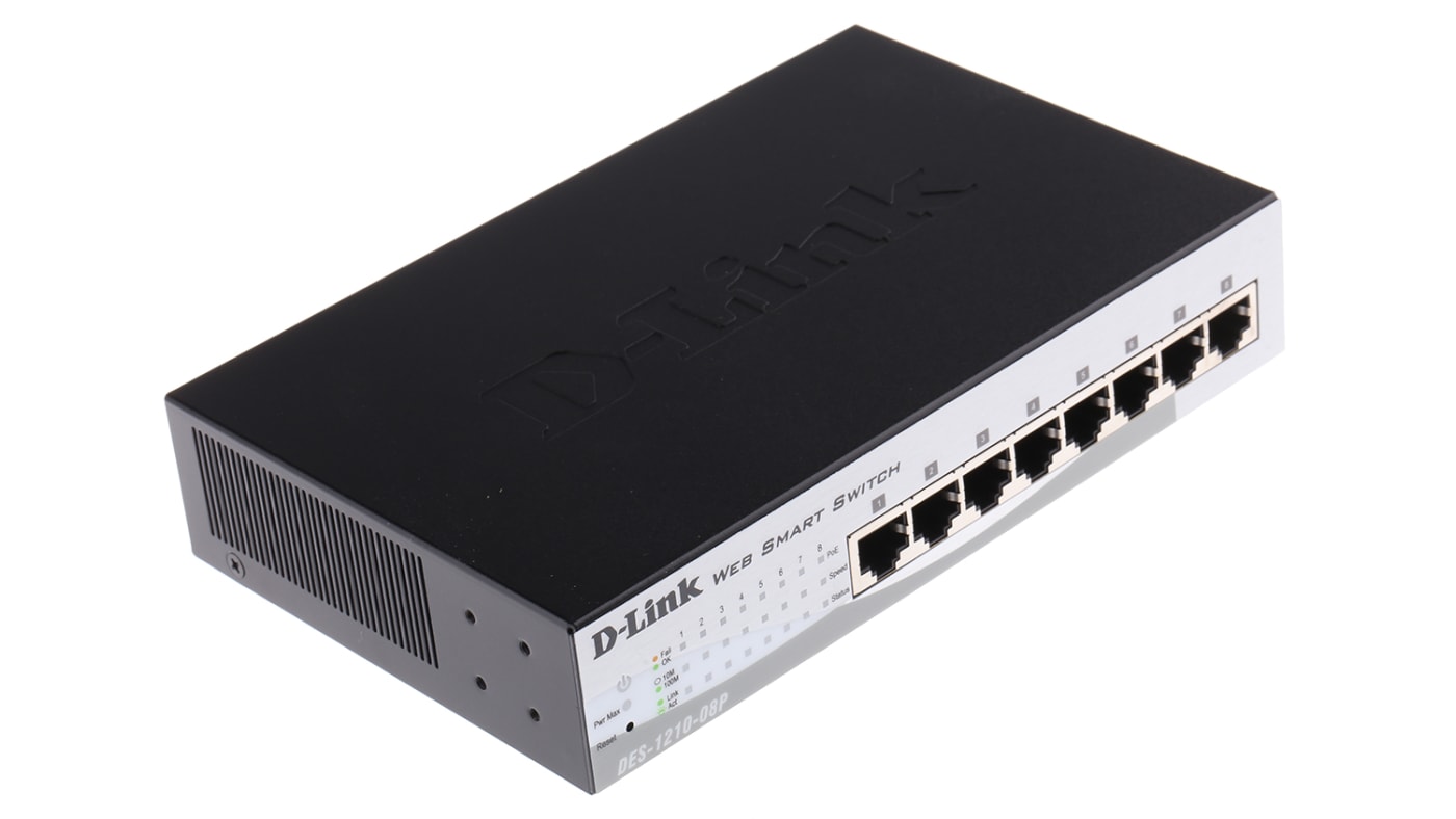 D-Link-8-port-Smart-Network-Switch-Desktop-PoE-img