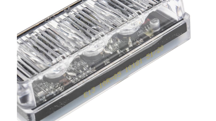 PROZOR 6-COB LED Notfall Warnblitzlicht E-Marked, IP67 Wasserdicht