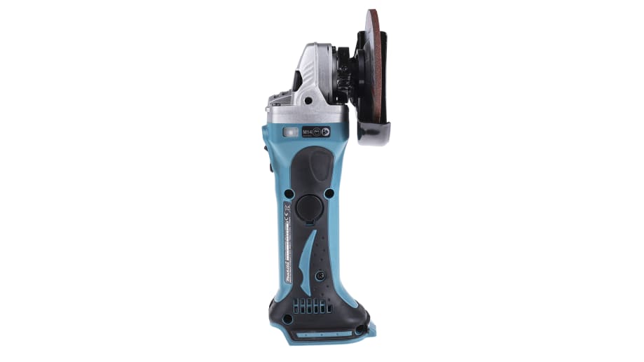 Amoladora angular Makita DGA452Z a batería de 18V, diámetro de disco 115mm,  10000rpm, conector UK