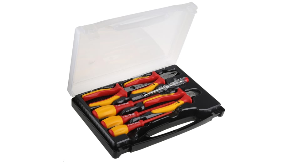 Mallette à outils Électriciens RS PRO, Jeu de 88 pièces Code commande RS:  734-8885